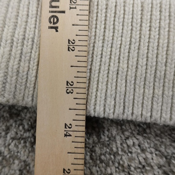 Gap Sweater Womens XS White Chunky 3D Cable Knit Pullover Crewneck Fisherman Top - Picture 8 of 12